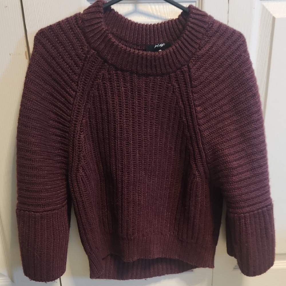 Plum Knit Sweater